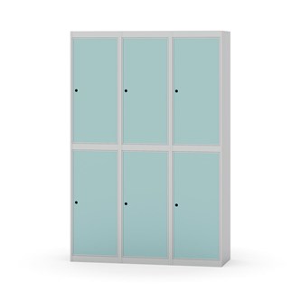 Garderobeskap Novis flatt tak 2:3 B120