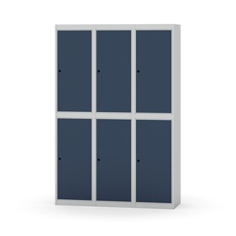 Garderobeskap Novis flatt tak 2:3 B120