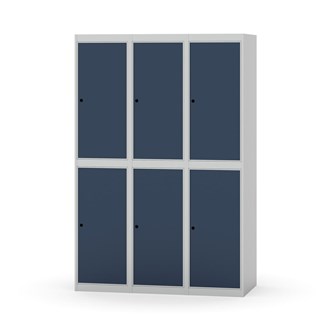 Garderobeskap Novis flatt tak 2:3 B120
