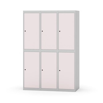 Garderobeskap Novis flatt tak 2:3 B120