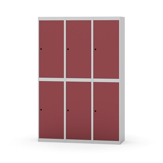 Garderobeskap Novis flatt tak 2:3 B120
