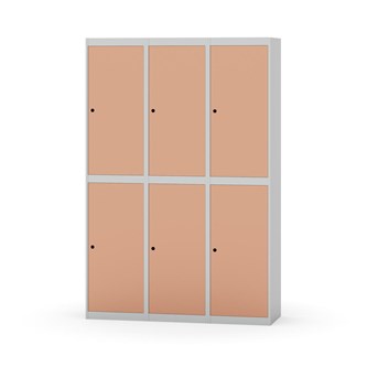 Garderobeskap Novis flatt tak 2:3 B120