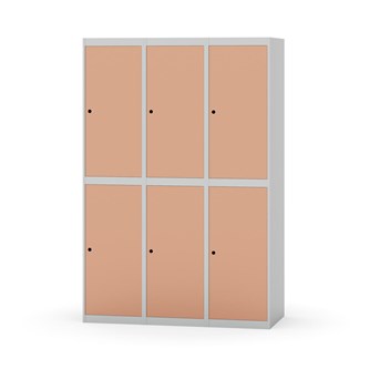 Garderobeskap Novis flatt tak 2:3 B120