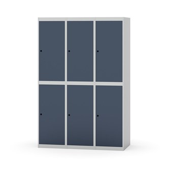 Garderobeskap Novis flatt tak 2:3 B120