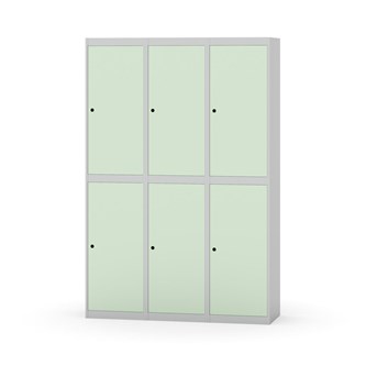 Garderobeskap Novis flatt tak 2:3 B120