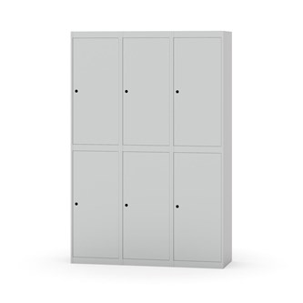 Garderobeskap Novis flatt tak 2:3 B120