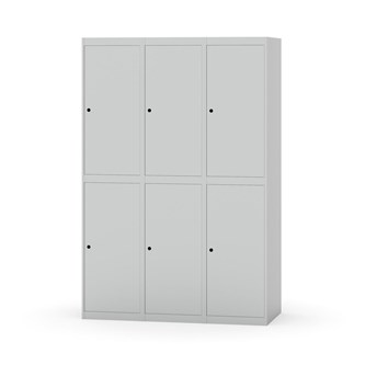 Garderobeskap Novis flatt tak 2:3 B120