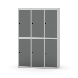 Garderobeskap Novis flatt tak 2:3 B120