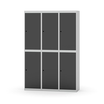 Garderobeskap Novis flatt tak 2:3 B120