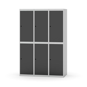 Garderobeskap Novis flatt tak 2:3 B120