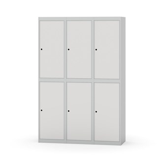 Garderobeskap Novis flatt tak 2:3 B120