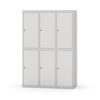 Garderobeskap Novis flatt tak 2:3 B120
