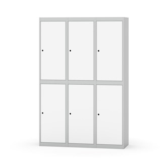 Garderobeskap Novis flatt tak 2:3 B120