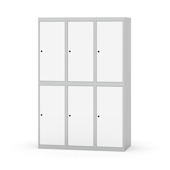 Garderobeskap Novis flatt tak 2:3 B120