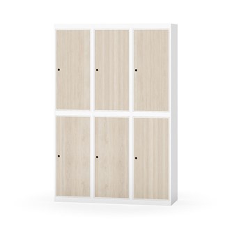 Garderobeskap Novis flatt tak 2:3 B120