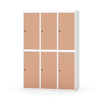 Garderobeskap Novis flatt tak 2:3 B120