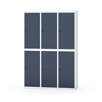 Garderobeskap Novis flatt tak 2:3 B120