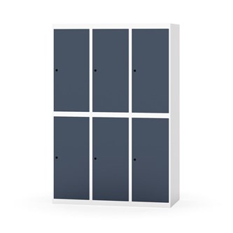 Garderobeskap Novis flatt tak 2:3 B120