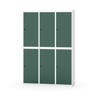 Garderobeskap Novis flatt tak 2:3 B120