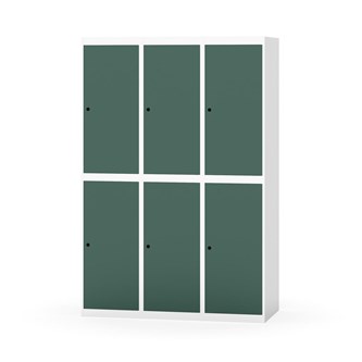 Garderobeskap Novis flatt tak 2:3 B120