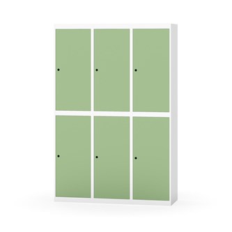 Garderobeskap Novis flatt tak 2:3 B120