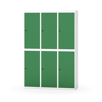 Garderobeskap Novis flatt tak 2:3 B120