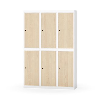 Garderobeskap Novis flatt tak 2:3 B120