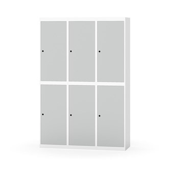 Garderobeskap Novis flatt tak 2:3 B120