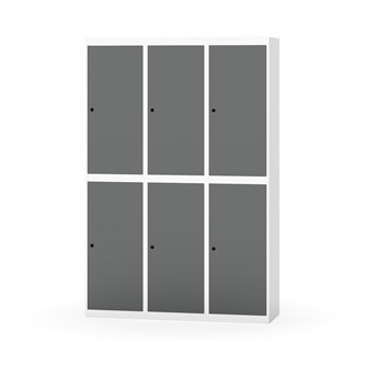 Garderobeskap Novis flatt tak 2:3 B120