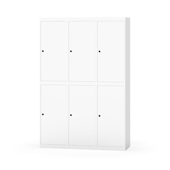 Garderobeskap Novis flatt tak 2:3 B120