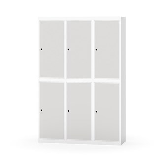 Garderobeskap Novis flatt tak 2:3 B120