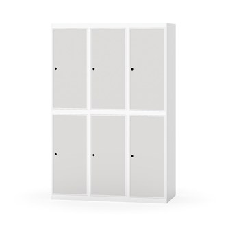 Garderobeskap Novis flatt tak 2:3 B120