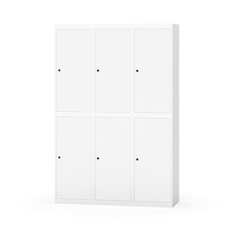 Garderobeskap Novis flatt tak 2:3 B120