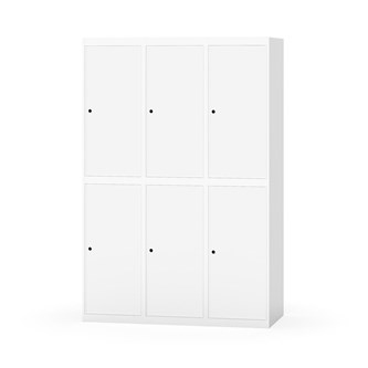 Garderobeskap Novis flatt tak 2:3 B120