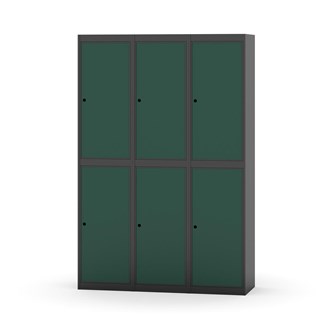 Garderobeskap Novis flatt tak 2:3 B120