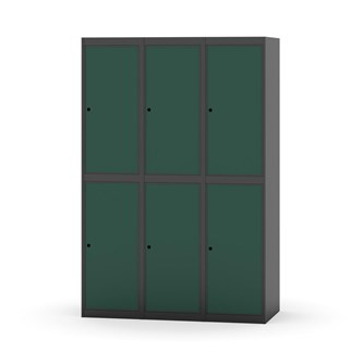Garderobeskap Novis flatt tak 2:3 B120