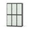 Garderobeskap Novis flatt tak 2:3 B120