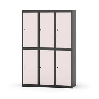 Garderobeskap Novis flatt tak 2:3 B120