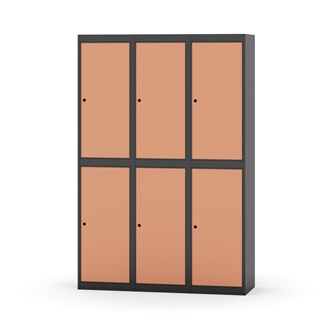 Garderobeskap Novis flatt tak 2:3 B120