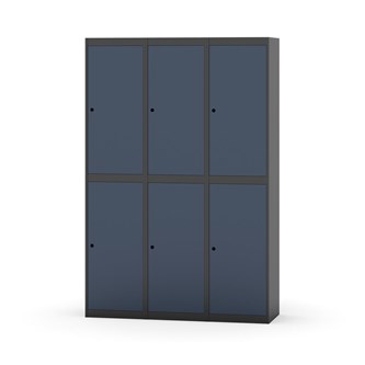 Garderobeskap Novis flatt tak 2:3 B120