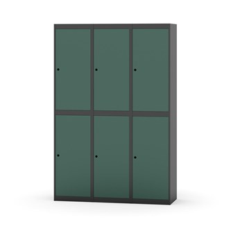 Garderobeskap Novis flatt tak 2:3 B120