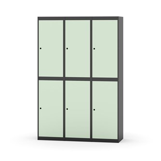 Garderobeskap Novis flatt tak 2:3 B120
