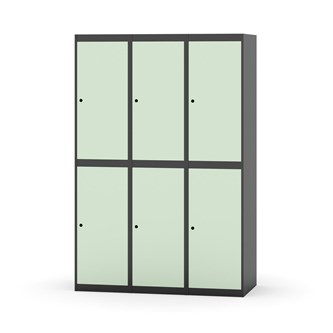 Garderobeskap Novis flatt tak 2:3 B120
