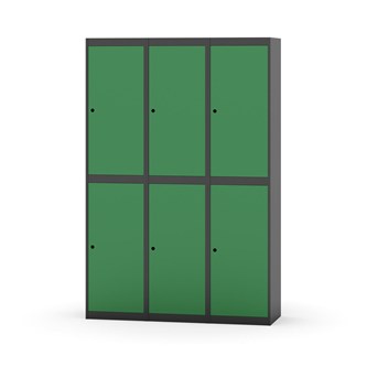 Garderobeskap Novis flatt tak 2:3 B120