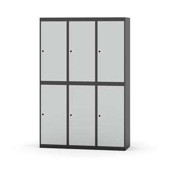 Garderobeskap Novis flatt tak 2:3 B120