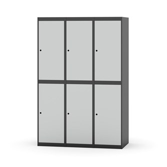 Garderobeskap Novis flatt tak 2:3 B120