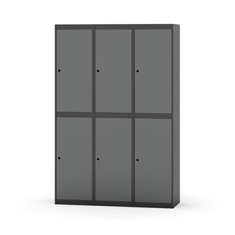 Garderobeskap Novis flatt tak 2:3 B120