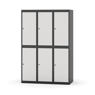 Garderobeskap Novis flatt tak 2:3 B120
