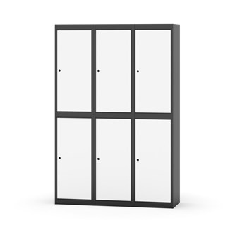 Garderobeskap Novis flatt tak 2:3 B120