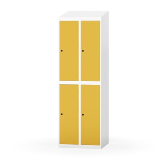 Garderobeskap Novis skrått tak 2:2 B60